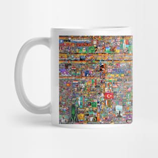 r/place full artwork 2023 Mug